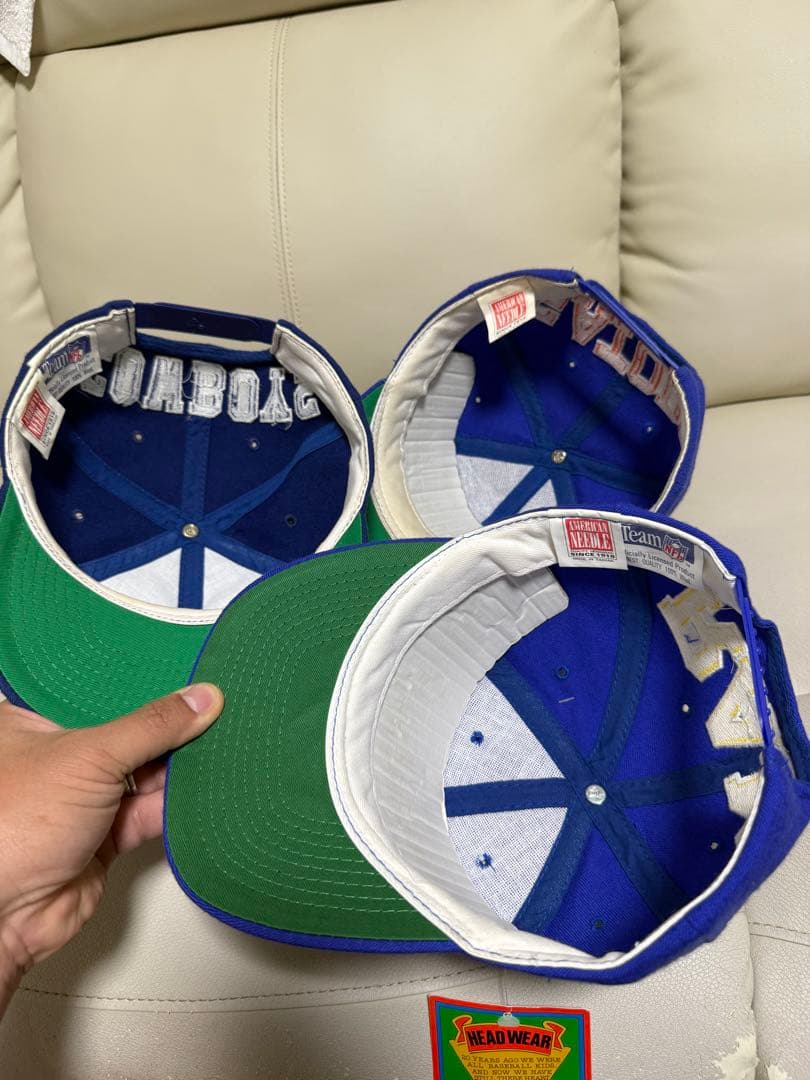 NFLキャップセット（カウボーイズ・ラムズ・ゲーターズ）