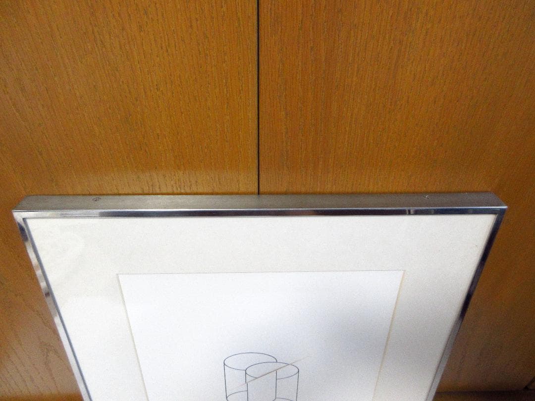 ◇ 船井 裕 “ TOPOLOGY Ⅶ ” 直筆サイン 額装 / 近代美術アート