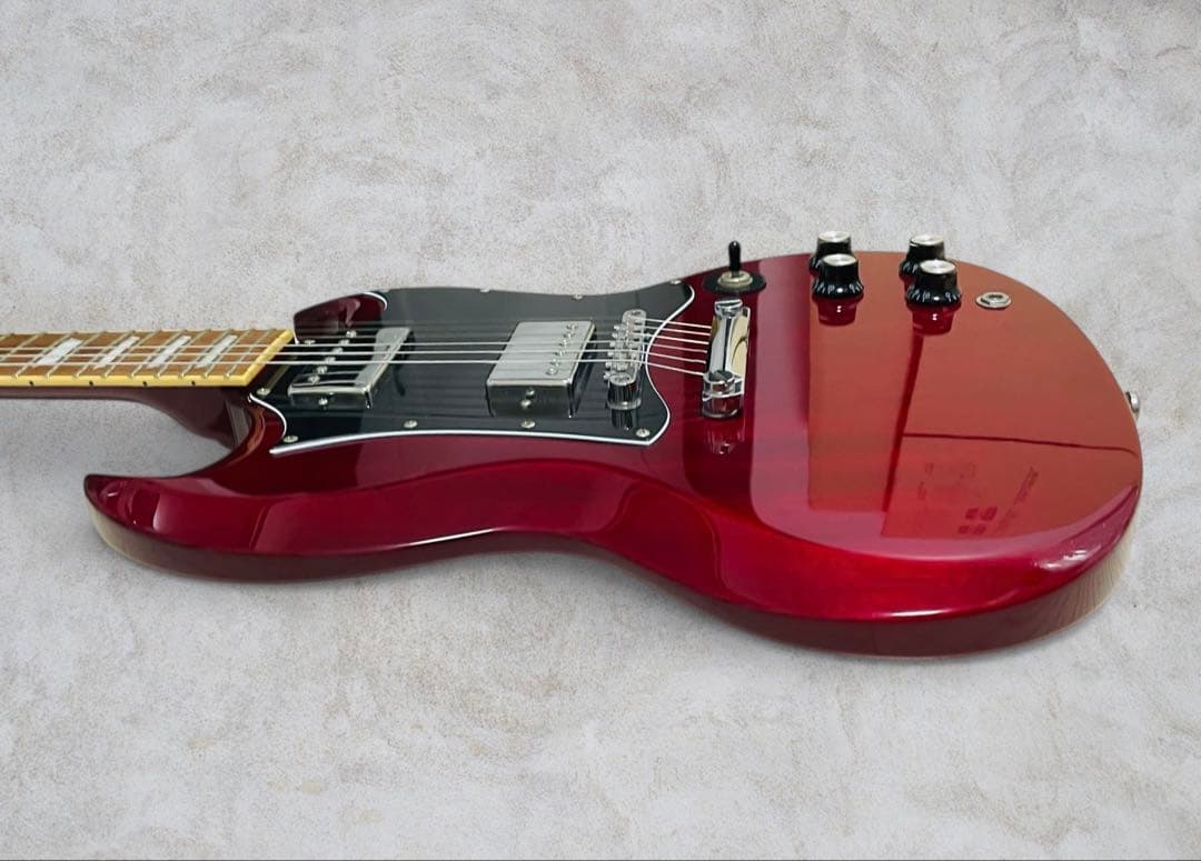 （美品）GrassRoots G-SG-STD エレキギター チェリー色