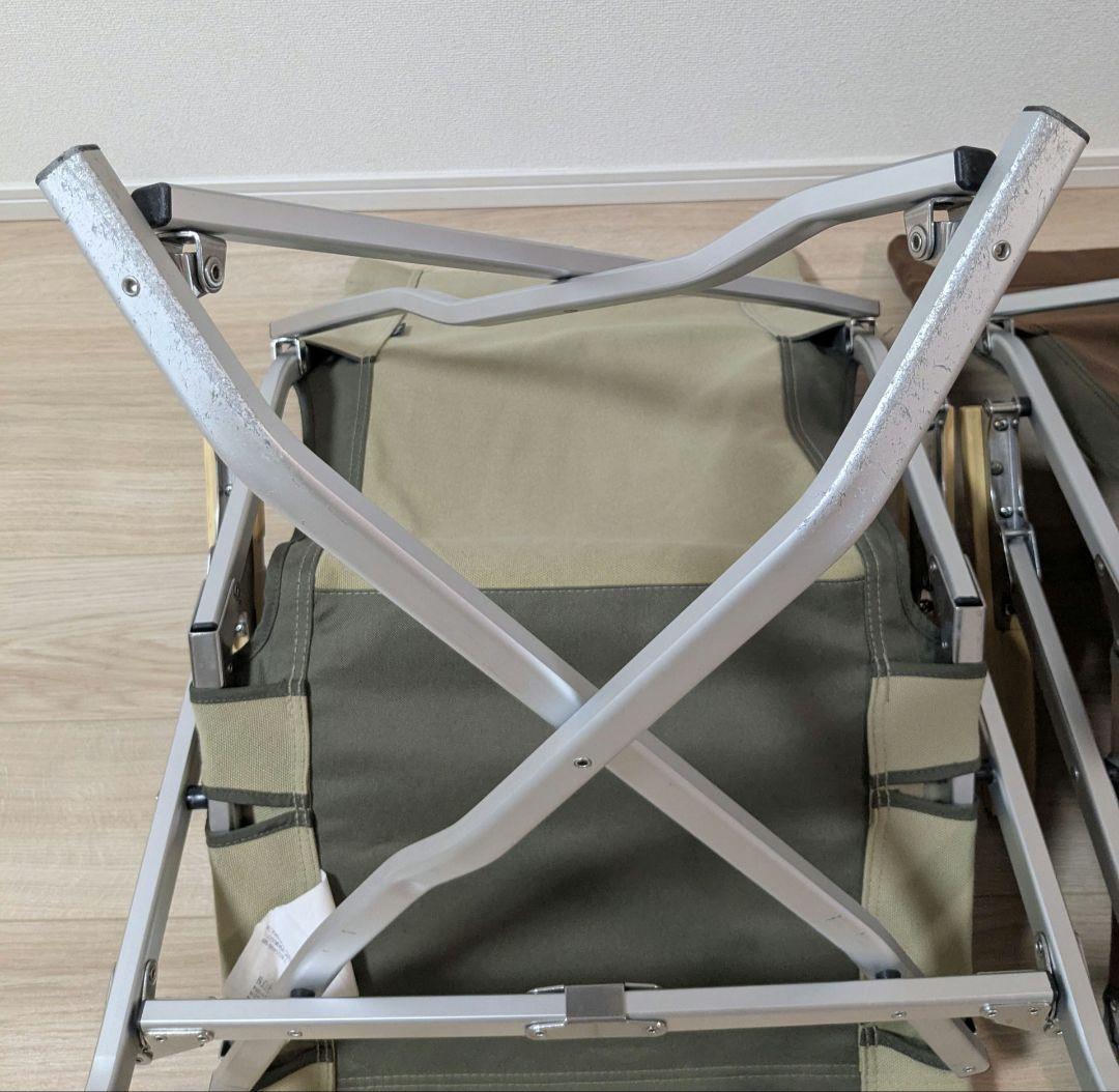 peek　スノーピーク　ローチェア30　ベージュ　ブラウン　 2脚セット