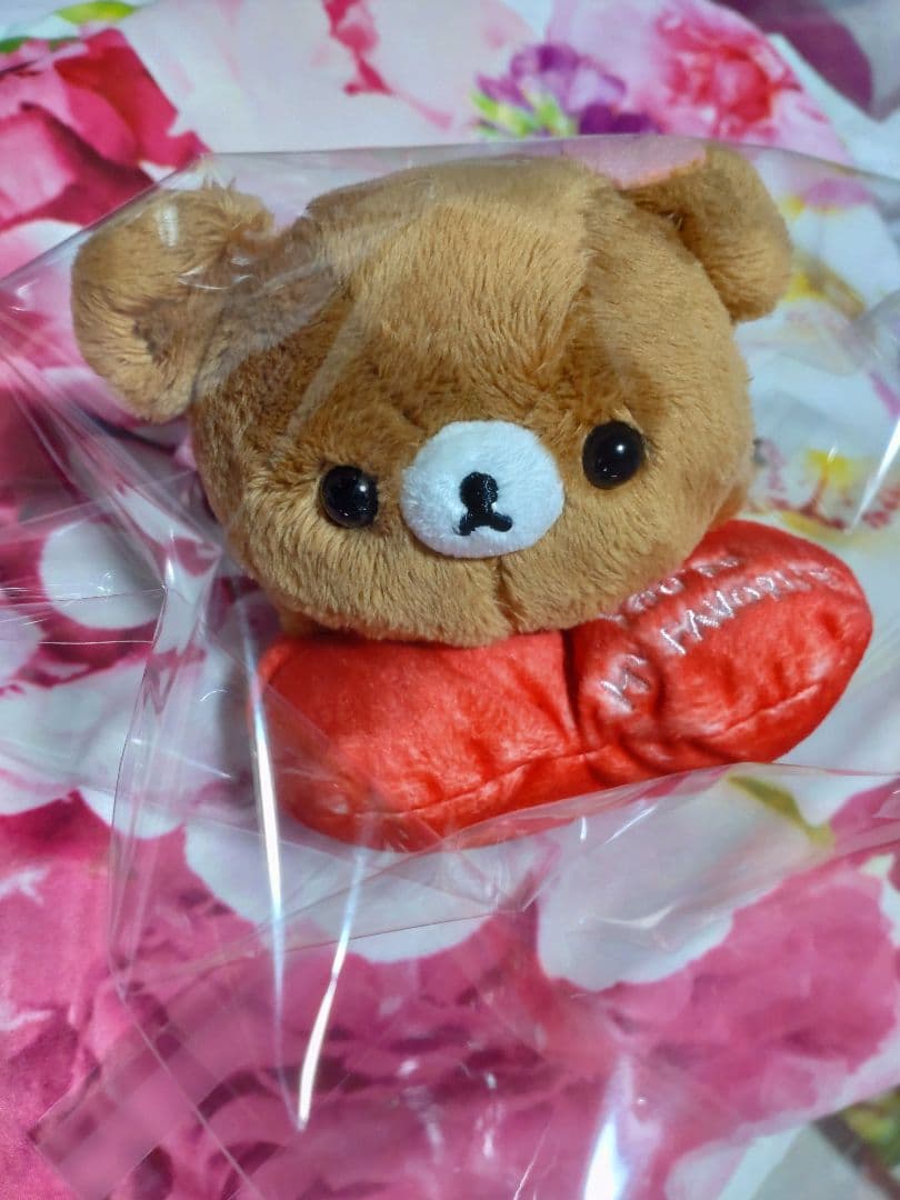 チャイロイコグマ　バレンタイン　ぬいぐるみ　ハート　リラックマ　レア