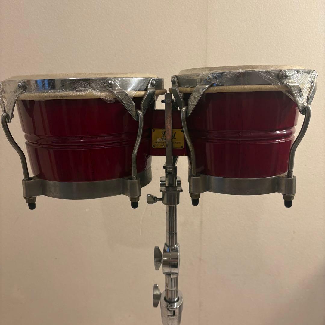 【スタンド付】Pearl パール ボンゴ プロフェッショナル パーカッション