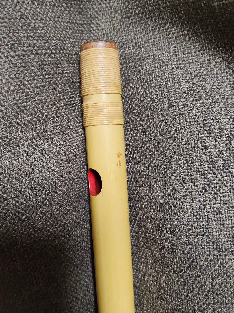 名工 佐藤金作製 唄物用 篠笛 七本調子