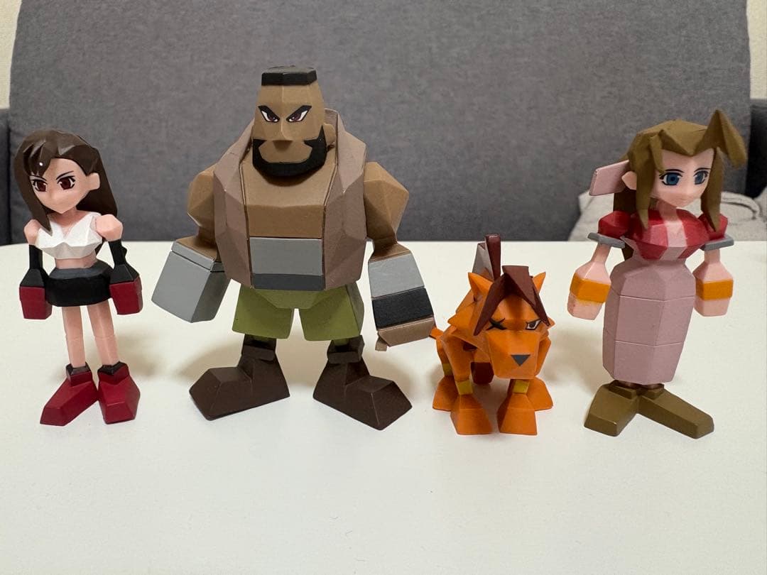 {8月末まで出品} FF7Rミニフィギュアセット(シークレット有)