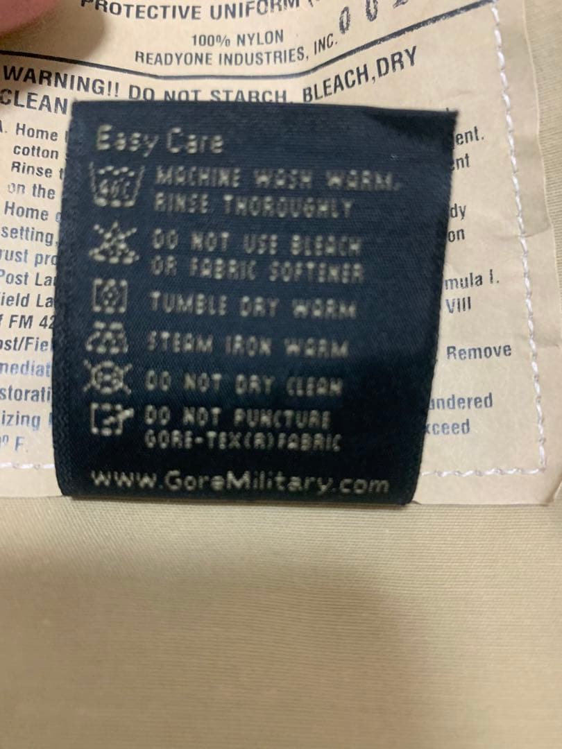 米軍実物　GORE-TEX CIVILIAN ゴアテックス　ジビリアン