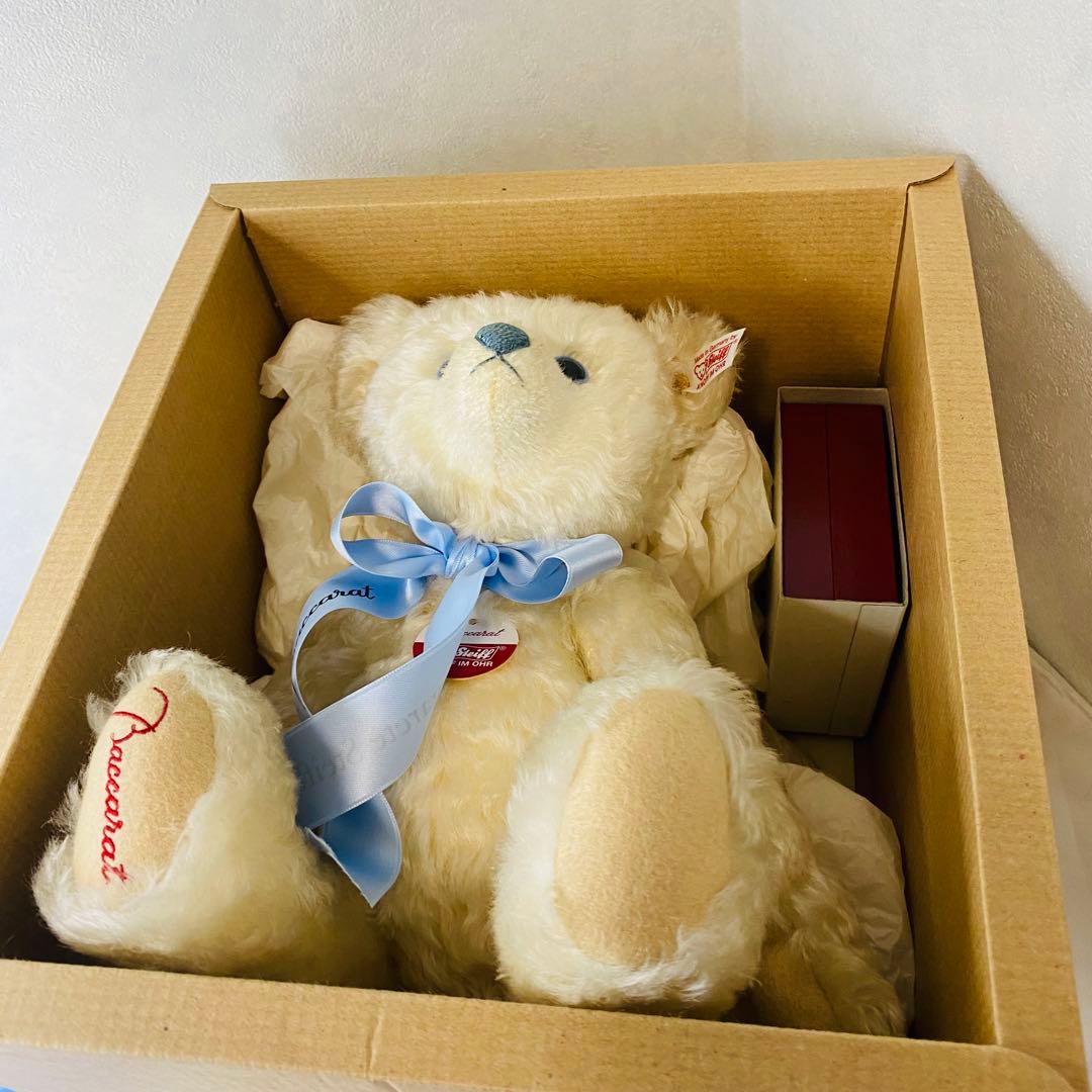 Steiff ✖︎ baccarat テディベア