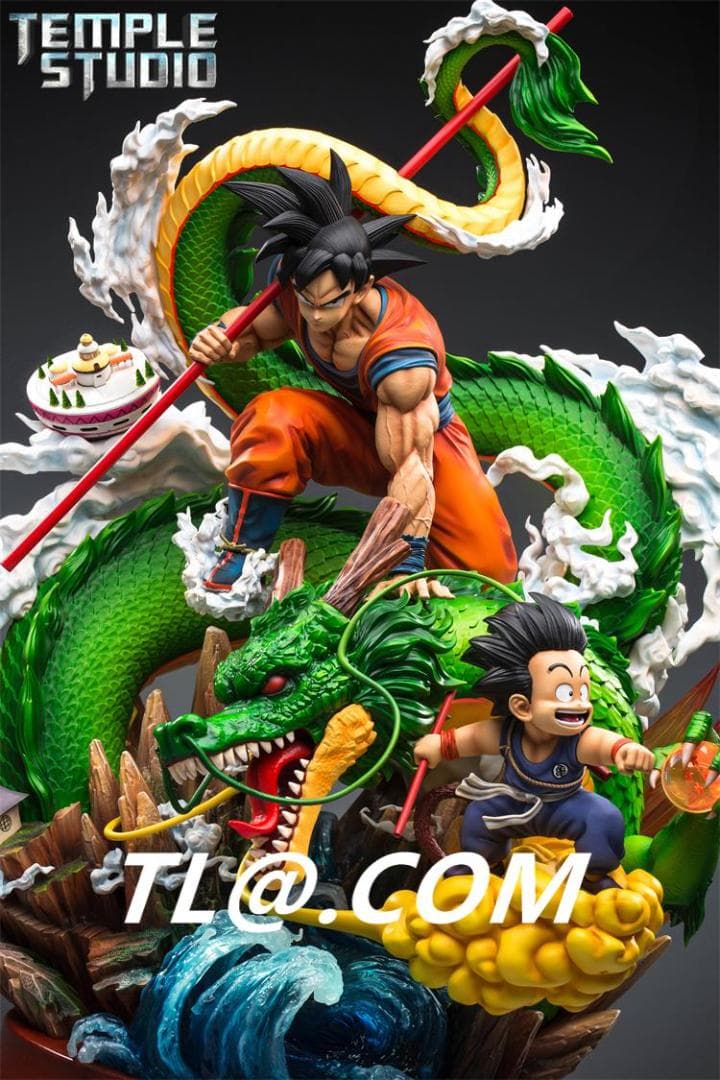 新品未開封『ドラコンボール』　孫悟空　回顧録　ガレージキット スタチュー