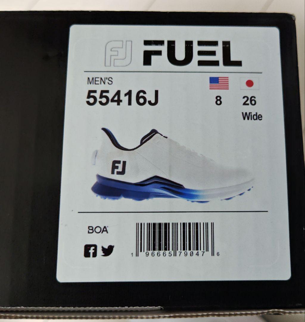 FJ ゴルフシューズ ホワイト/ネイビー