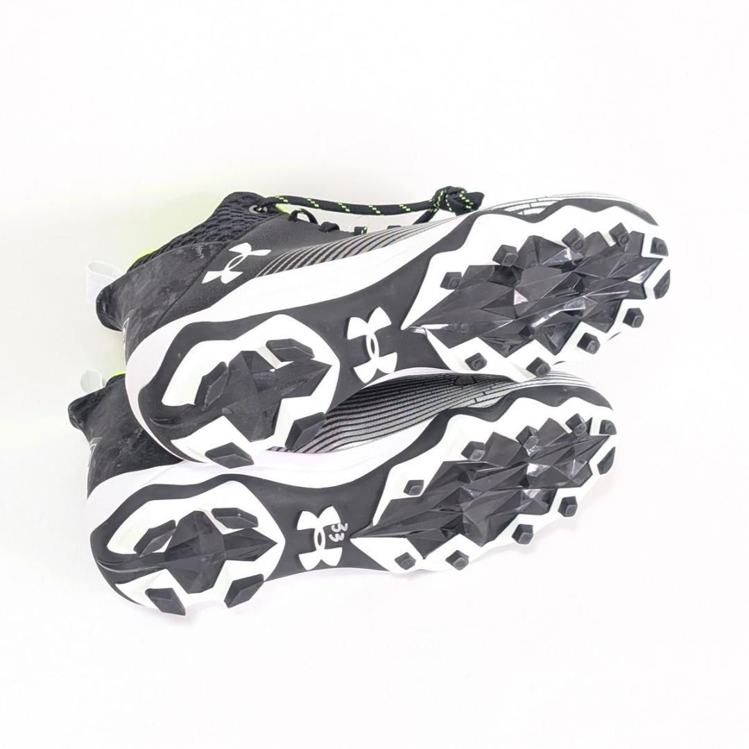 Under Armour アンダーアーマー 28.5㎝ アメフトスパイク 蛍光緑