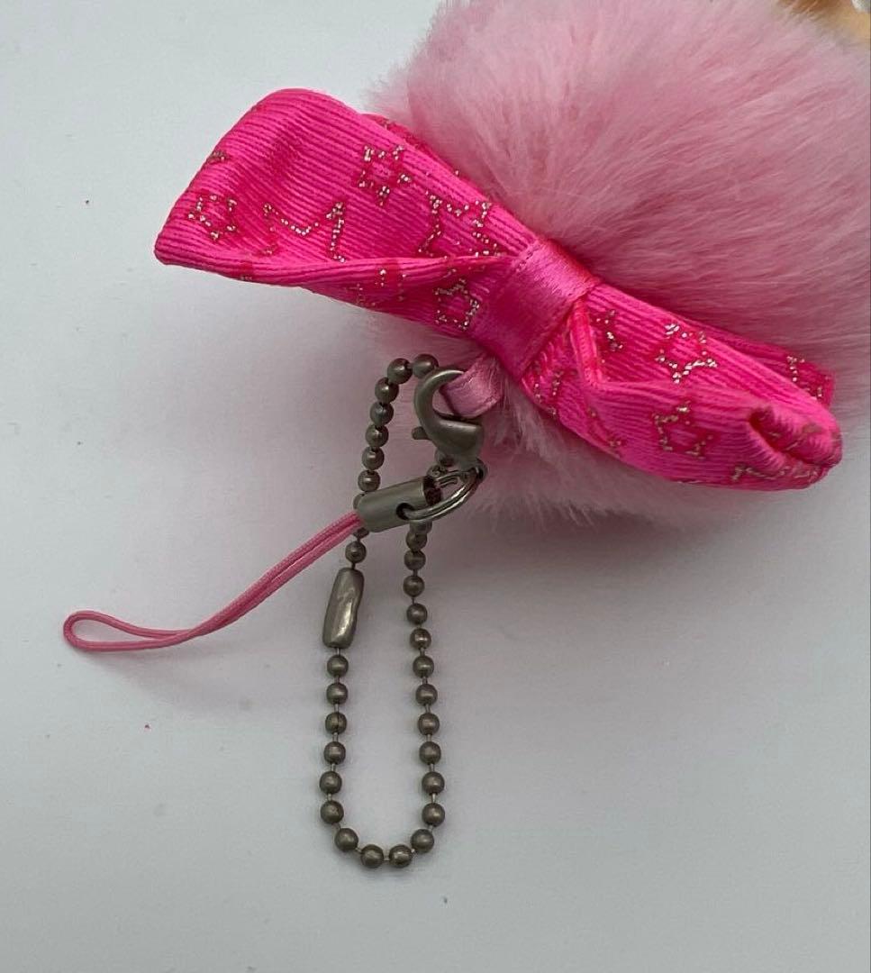 レア！美品！願いよ届け　お守りモンチッチ 顔でかSS マスコット　ハートアイズ