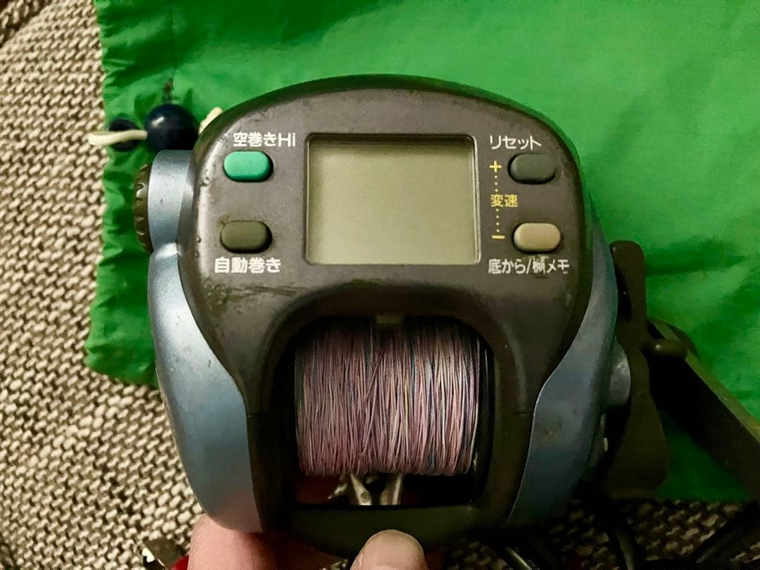 Daiwa SUPER TANACOM-S500CP 電動リール　コード付