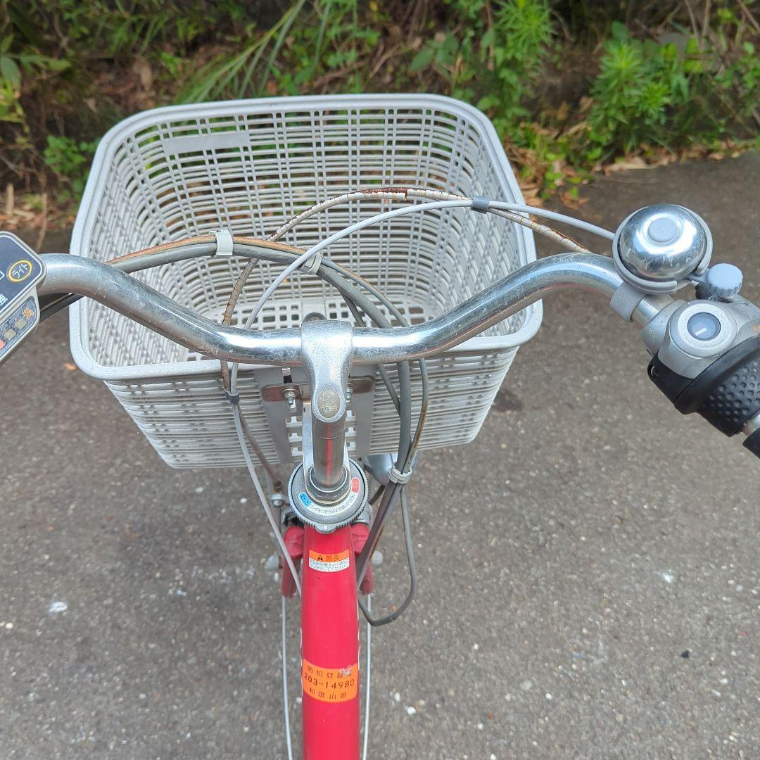 ヤマハPAS　電動アシスト自転車　バッテリー残量たっぷり　パンク修理込み価格