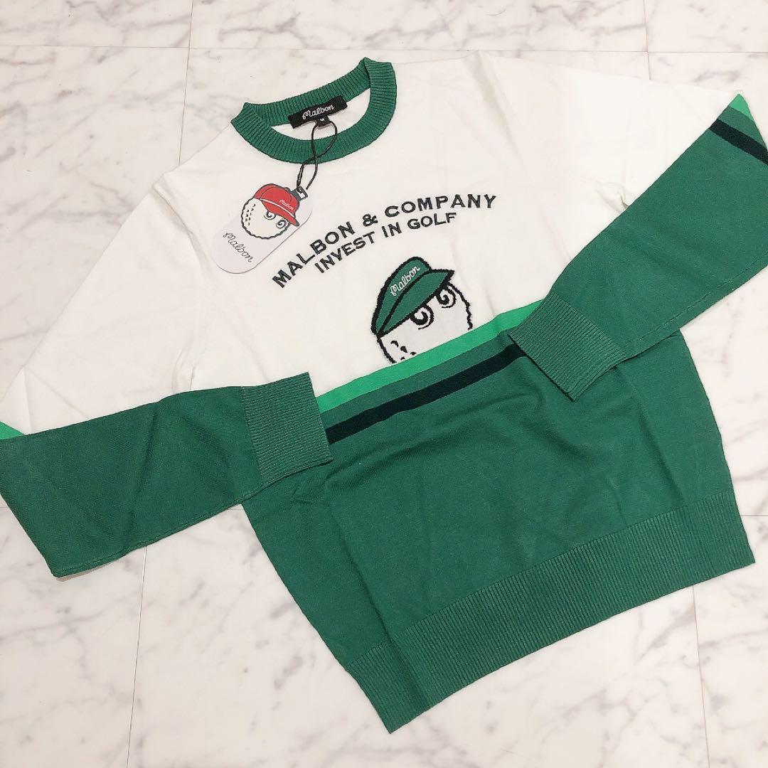 新品未使用 ゴルフ malbon マルボン レディース セーター Sサイズ