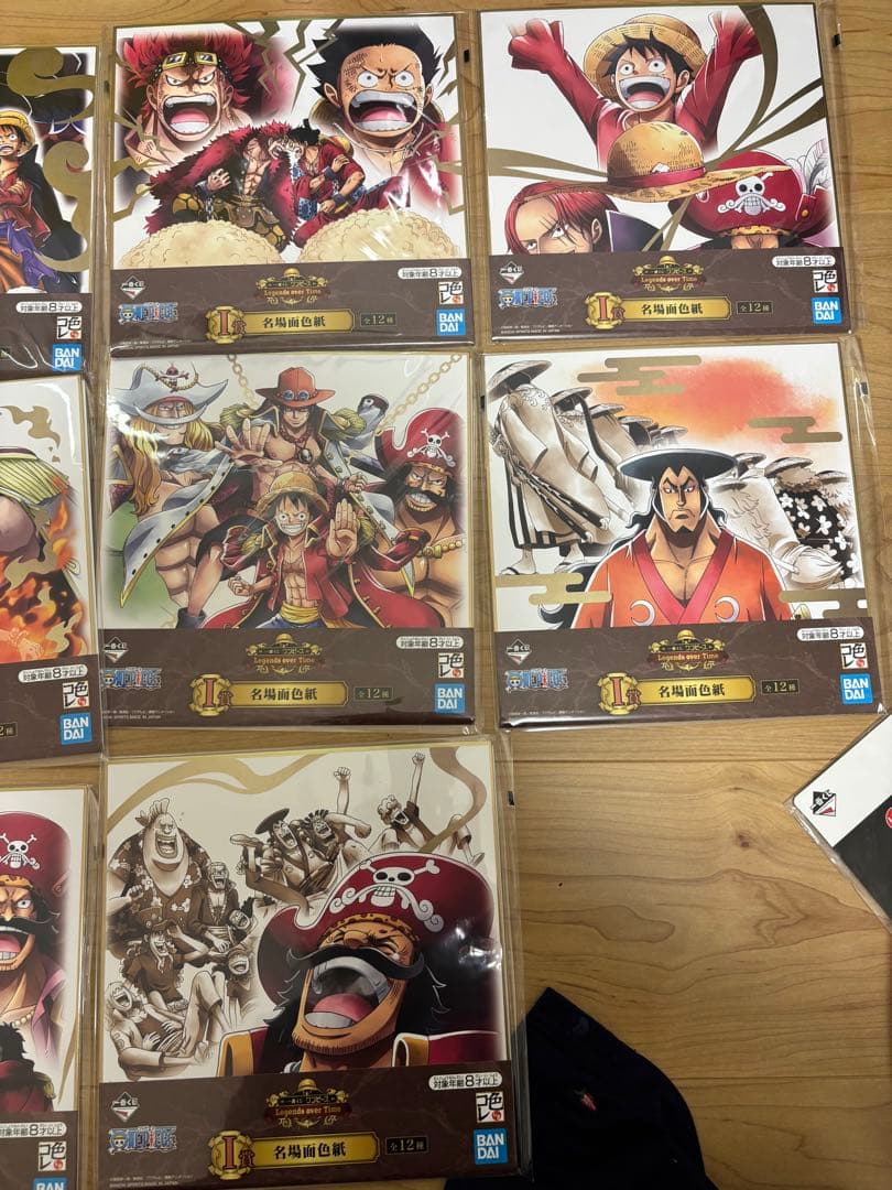 一番くじ ワンピース I賞 名場面色紙 11枚 ほぼコンプ
