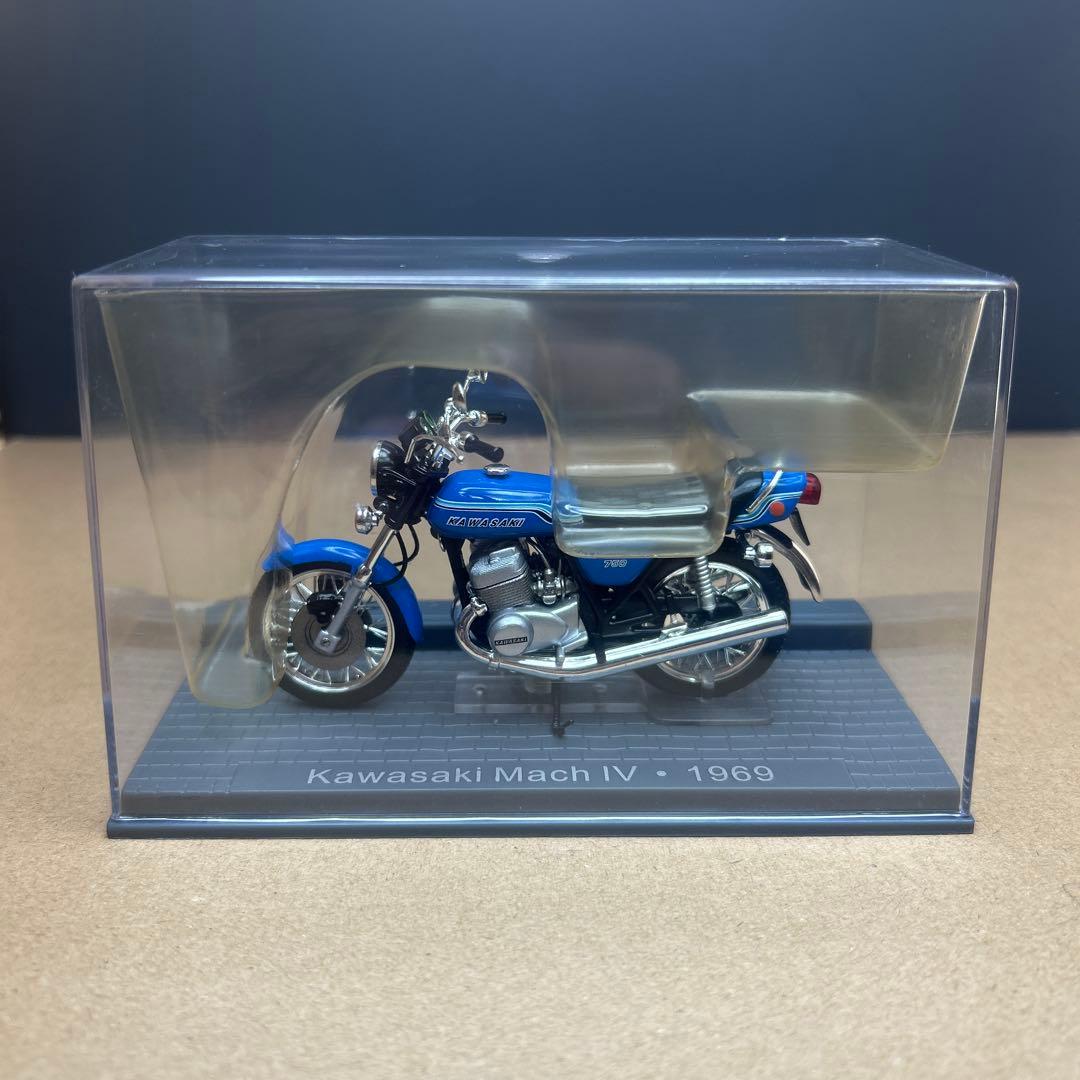 Kawasaki Mach IV 1969年式 青色 1/12スケール