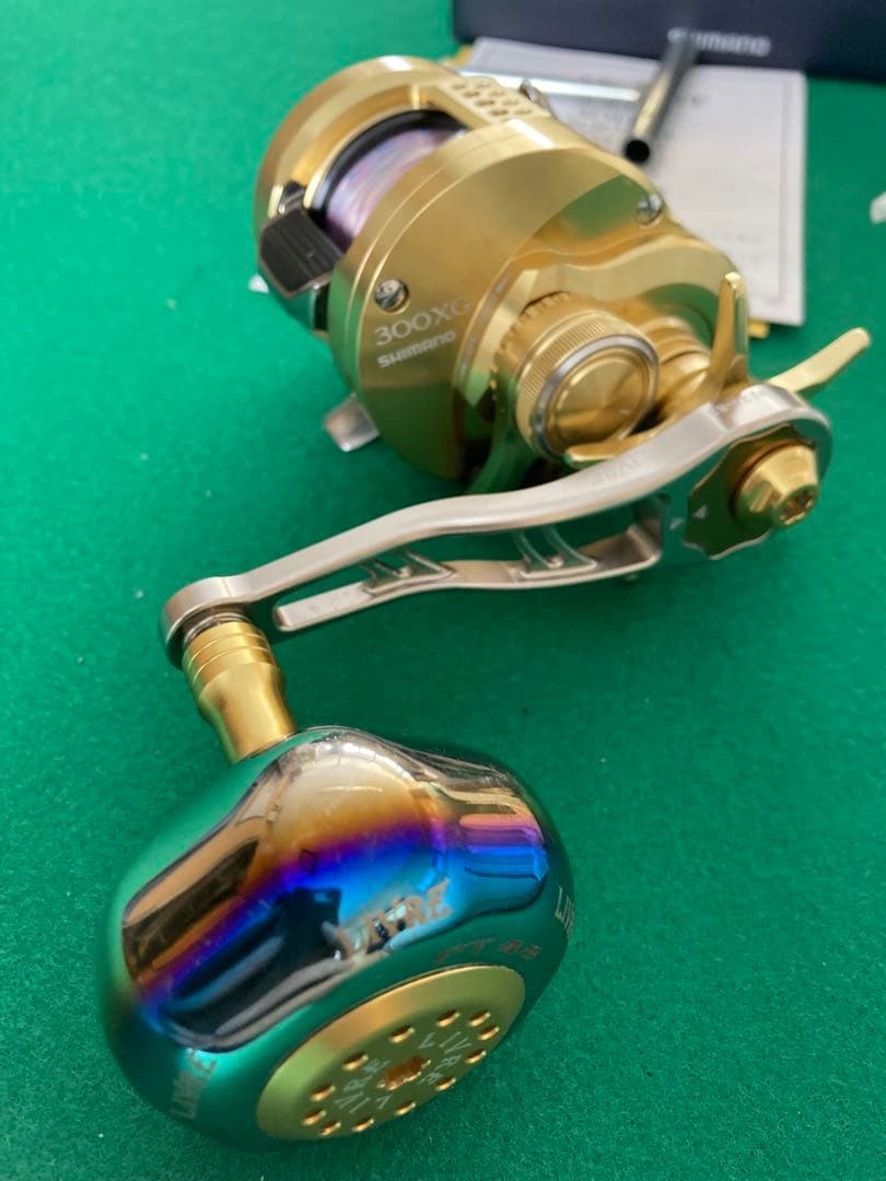 22オシアコンクエスト300XG リブレハンドル付き