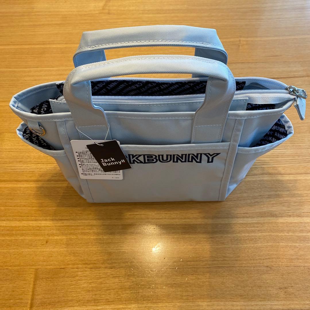 【新品】JACKBUNNY ライトブルー ゴルフバッグ