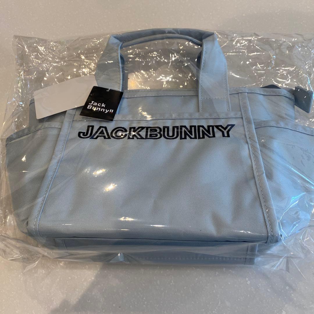 【新品】JACKBUNNY ライトブルー ゴルフバッグ