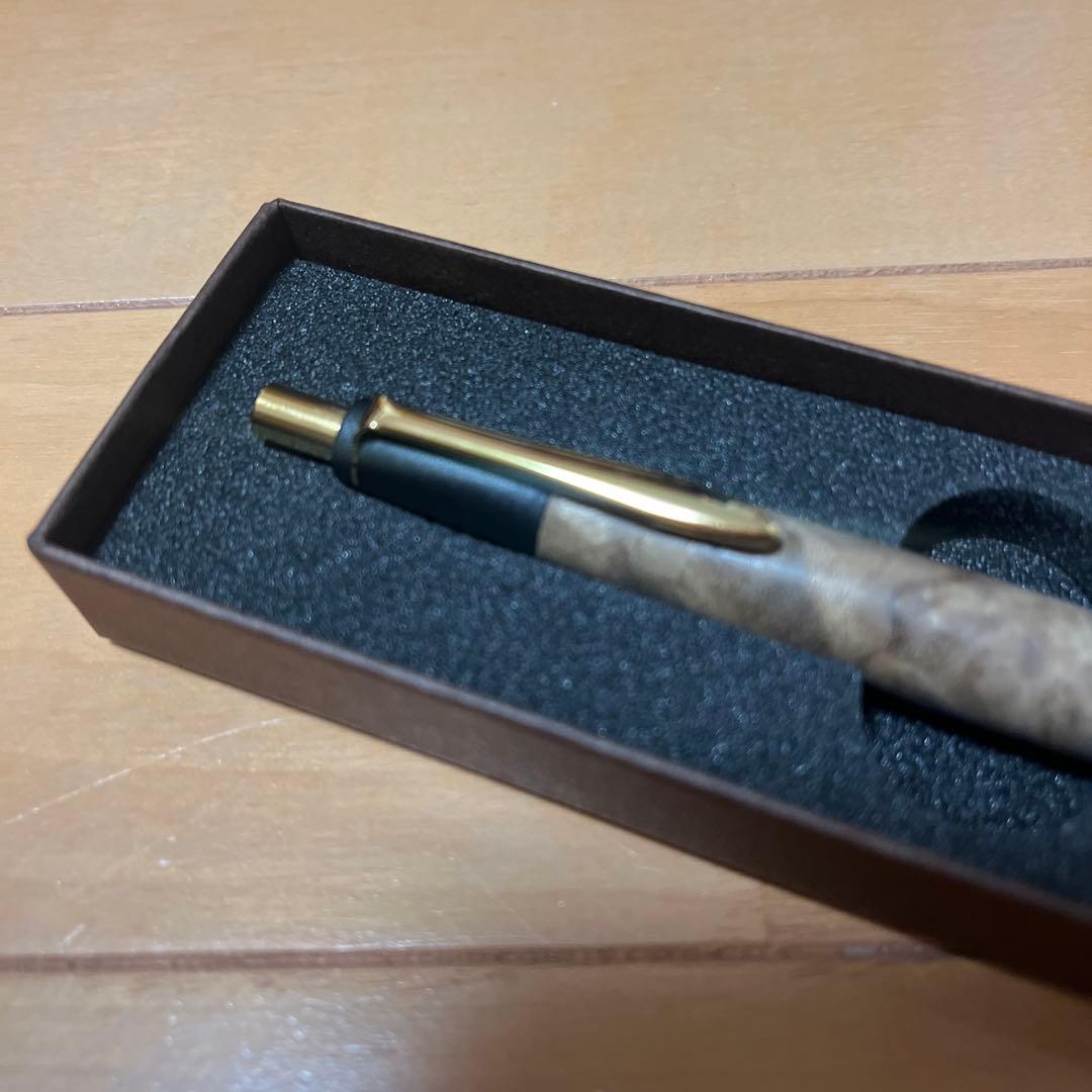 ボナンペン　木軸　シャーペン　0.5 マーブルウッド