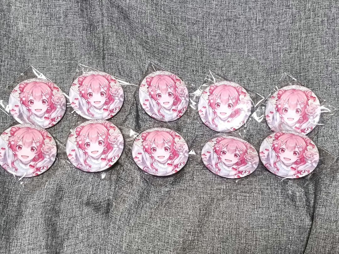 プロセカ グリ缶 桃井愛莉 グリッター缶バッジ 46B 10点