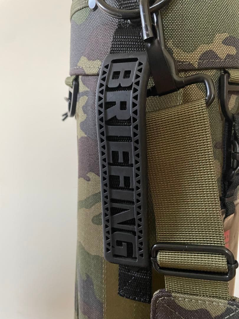 取りに来ていただけるならお値引きできます。BRIEFING 迷彩 キャディバッグ