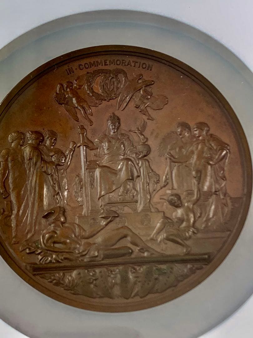 値下げ❗️ビクトリア女王　ゴールデンジュビリー 特大メダル 1887年
