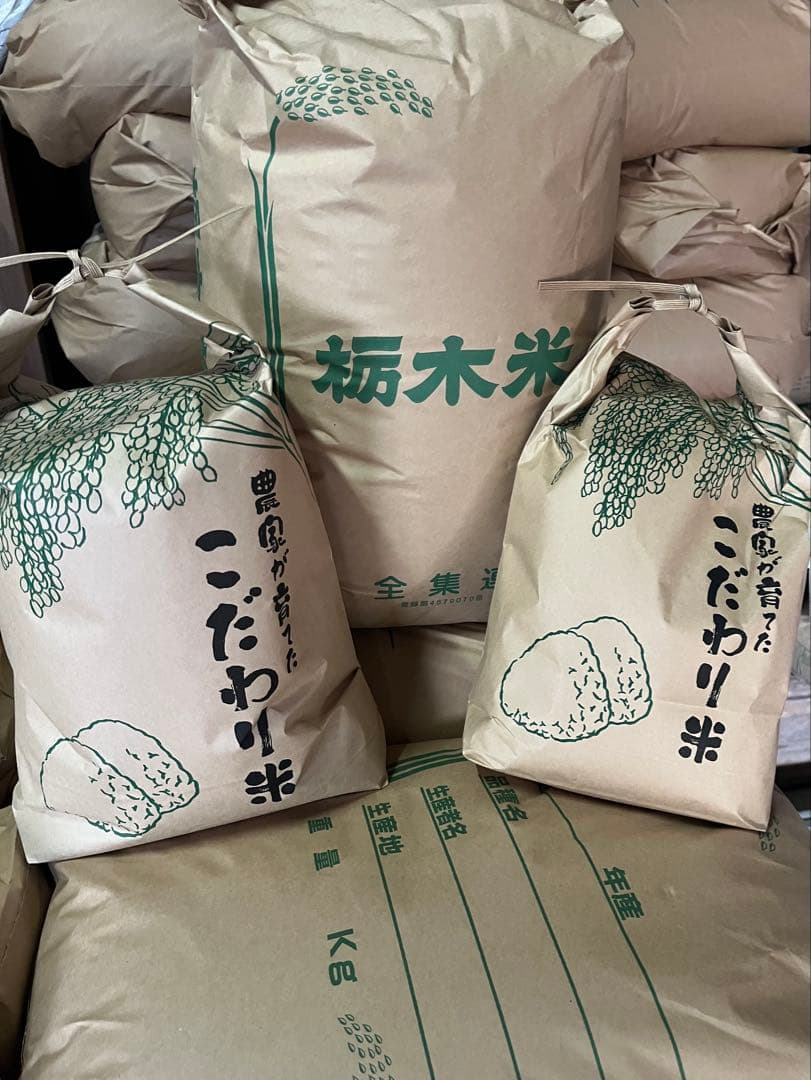 【令和7年産】栃木県日光市産 コシヒカリ 20kg（玄米）産地直送 注文後精米！