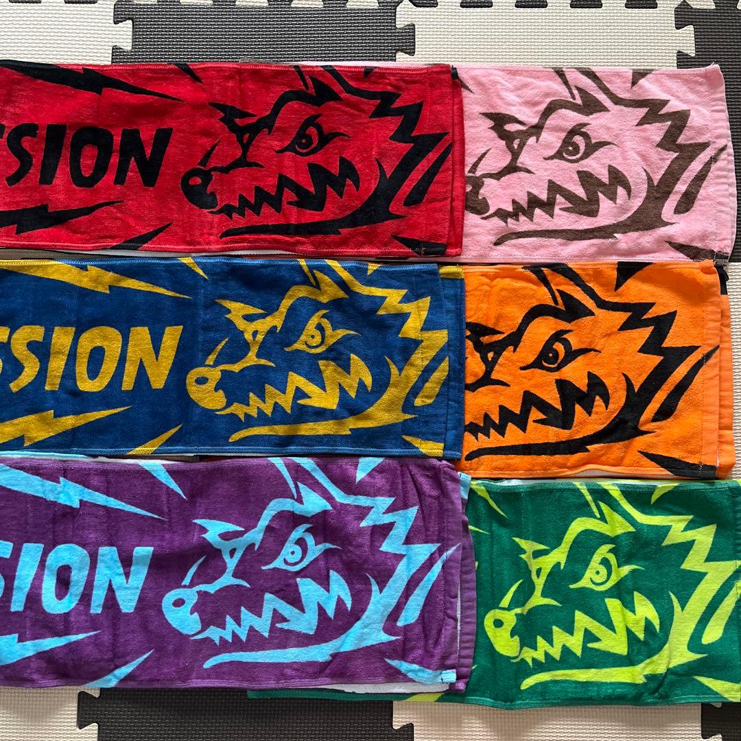 MAN WITH A MISSION マフラータオル　メンバーカラー