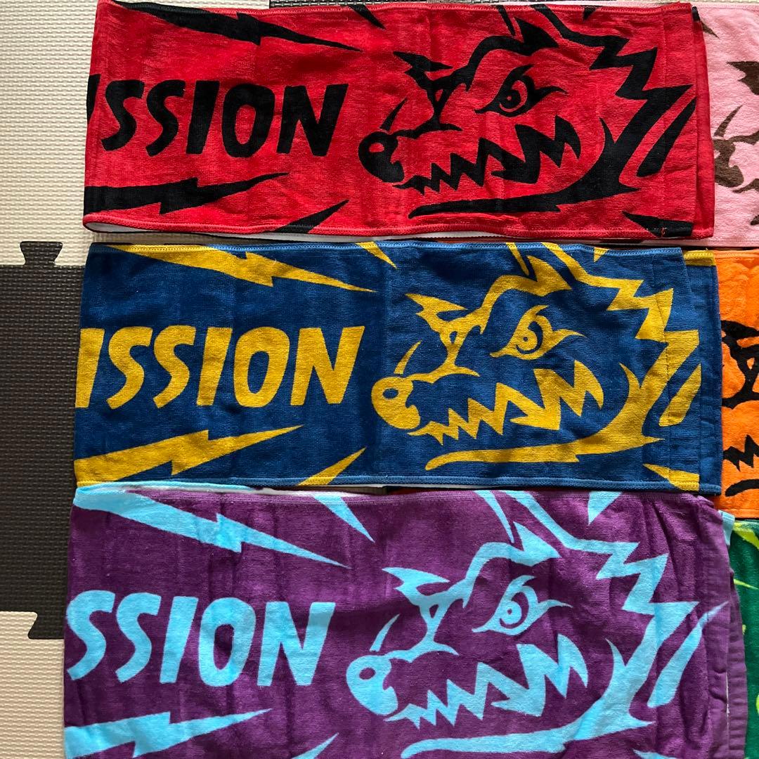 MAN WITH A MISSION マフラータオル　メンバーカラー