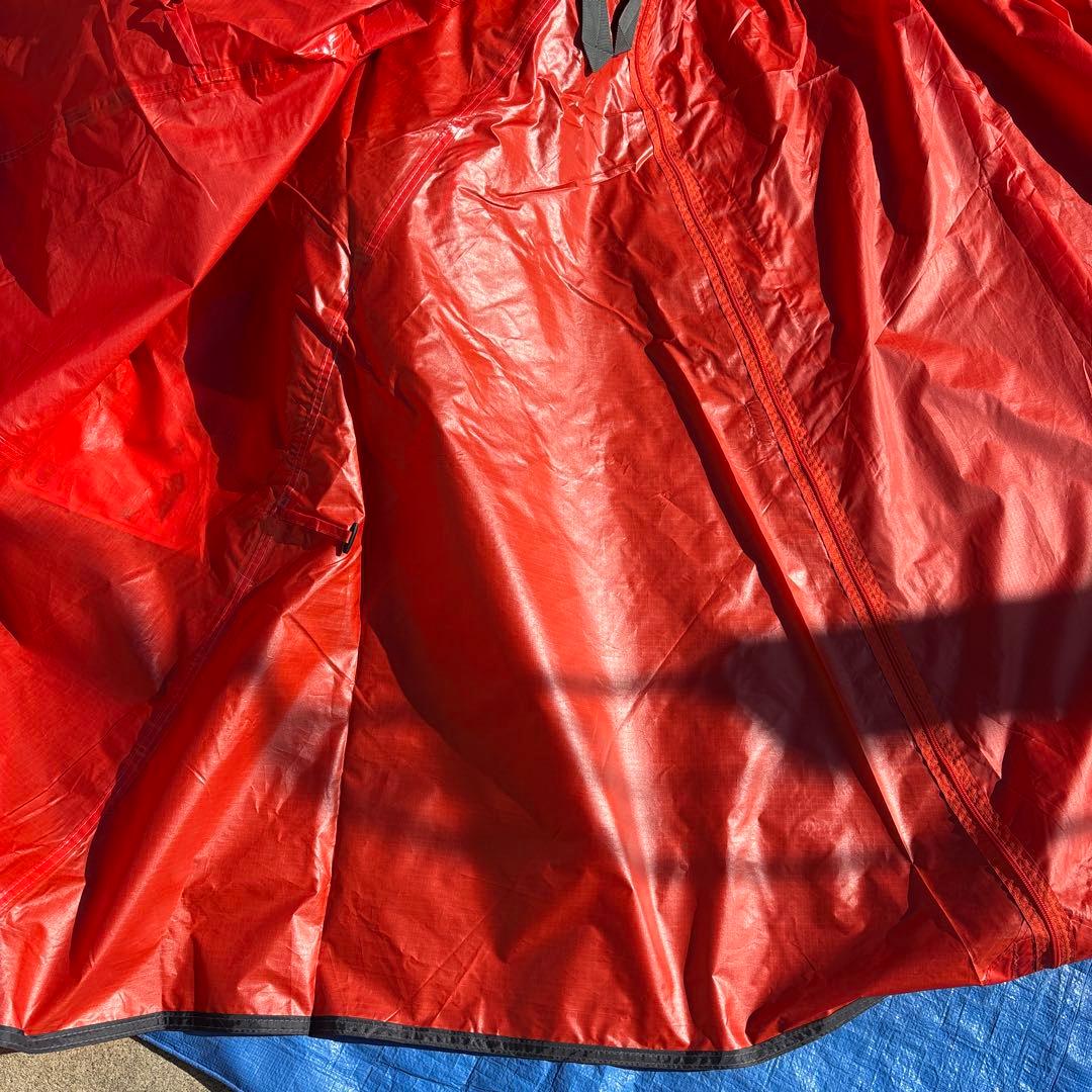 美品　POLeRポーラー　ONEMAN TENT 軽量　簡易設営　オレンジ　ソロ