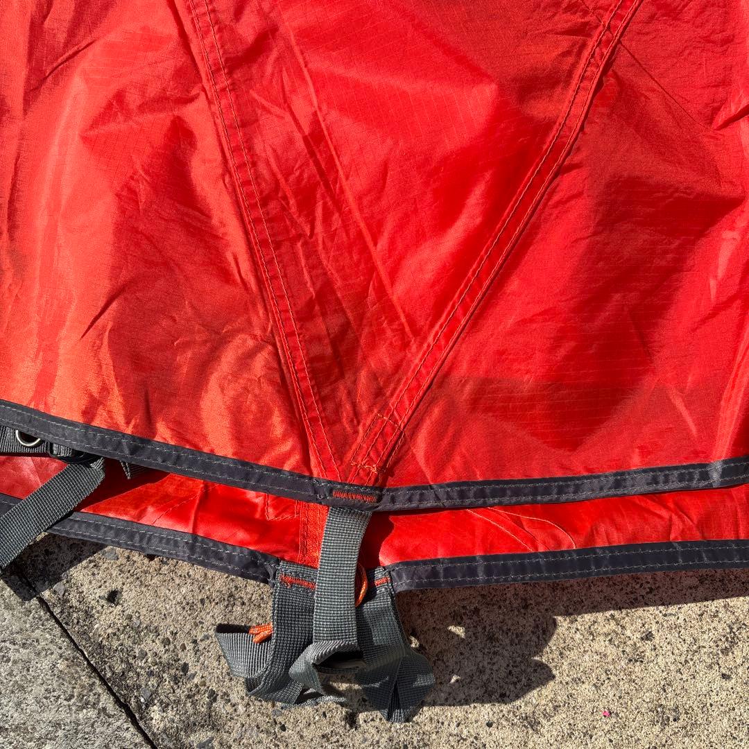 美品　POLeRポーラー　ONEMAN TENT 軽量　簡易設営　オレンジ　ソロ