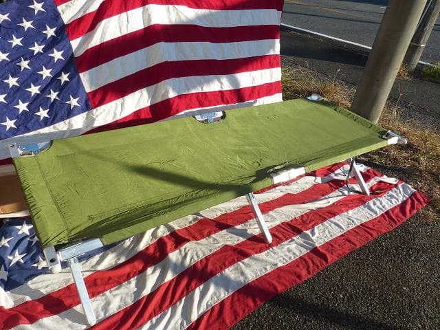 米軍実物 GIコット フォールディングコット 折り畳みベッド 野戦ベッド　41