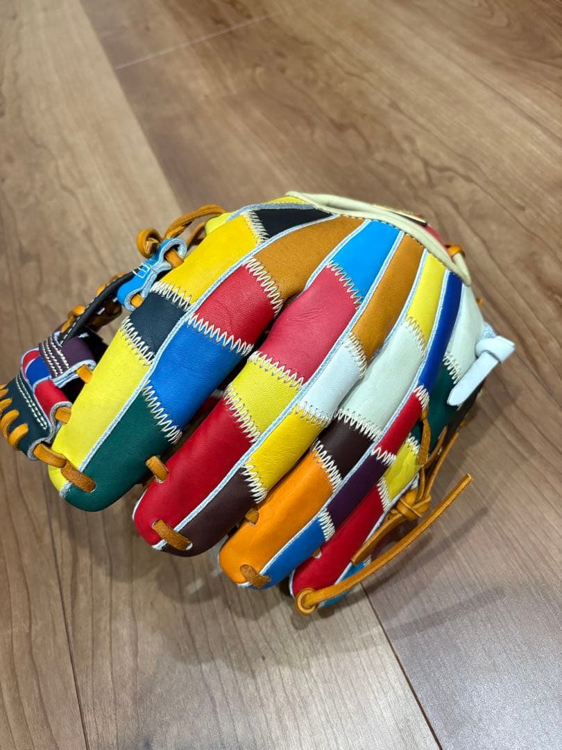 ZETT 軟式グローブ マルチカラー