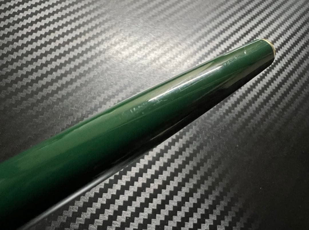 極美品 モンブラン ジェネレーション 万年筆 オリーブグリーン F 細字