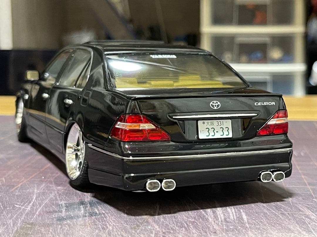 1/24 アオシマ製・UCF-31セルシオ★完成品★