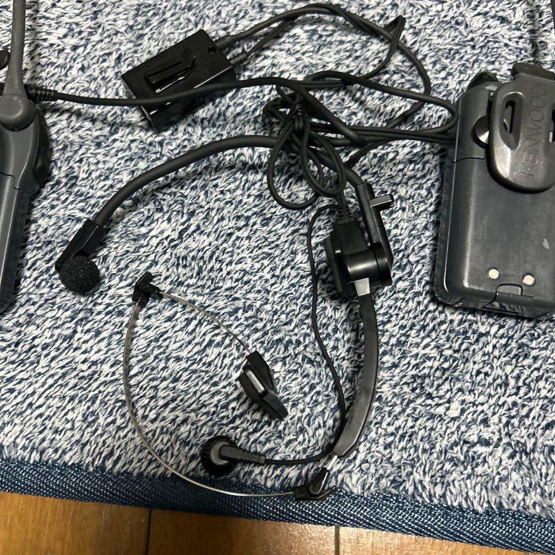 ケンウッド　トランシーバー　3台　ubz-lf9 ヘッドセット　hmc-3
