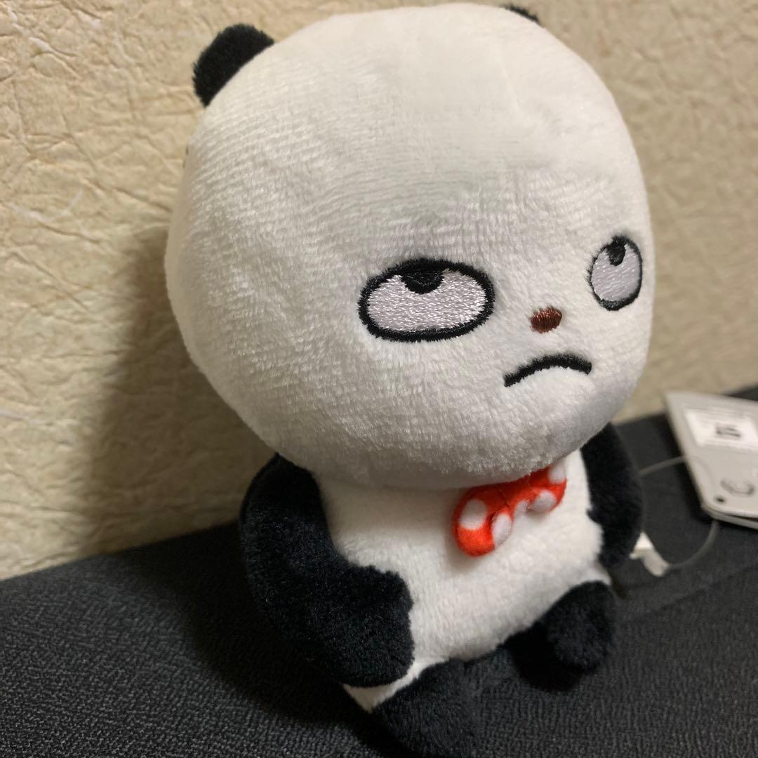 ‼️レア‼️タグ付き‼️ にしむらゆうじ カバンに付けられるぬいぐるみ ごきげんぱんだ