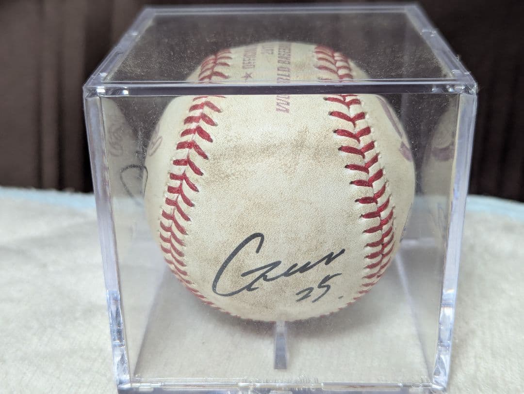 坂本勇人 菅野智之 筒香嘉智 Cespedes 直筆サインボール WBC公式球