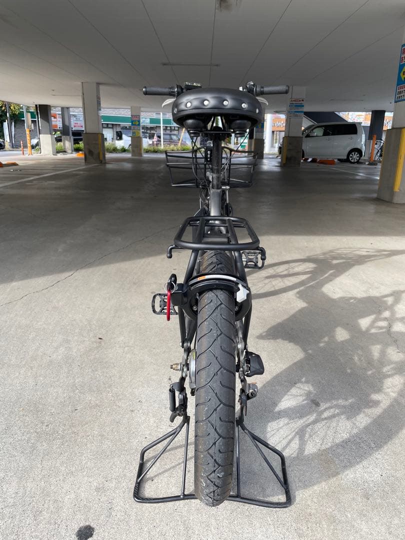 【たのメル便費用込、充電器込】ヤマハ　電動アシストファットバイクPAS KISS