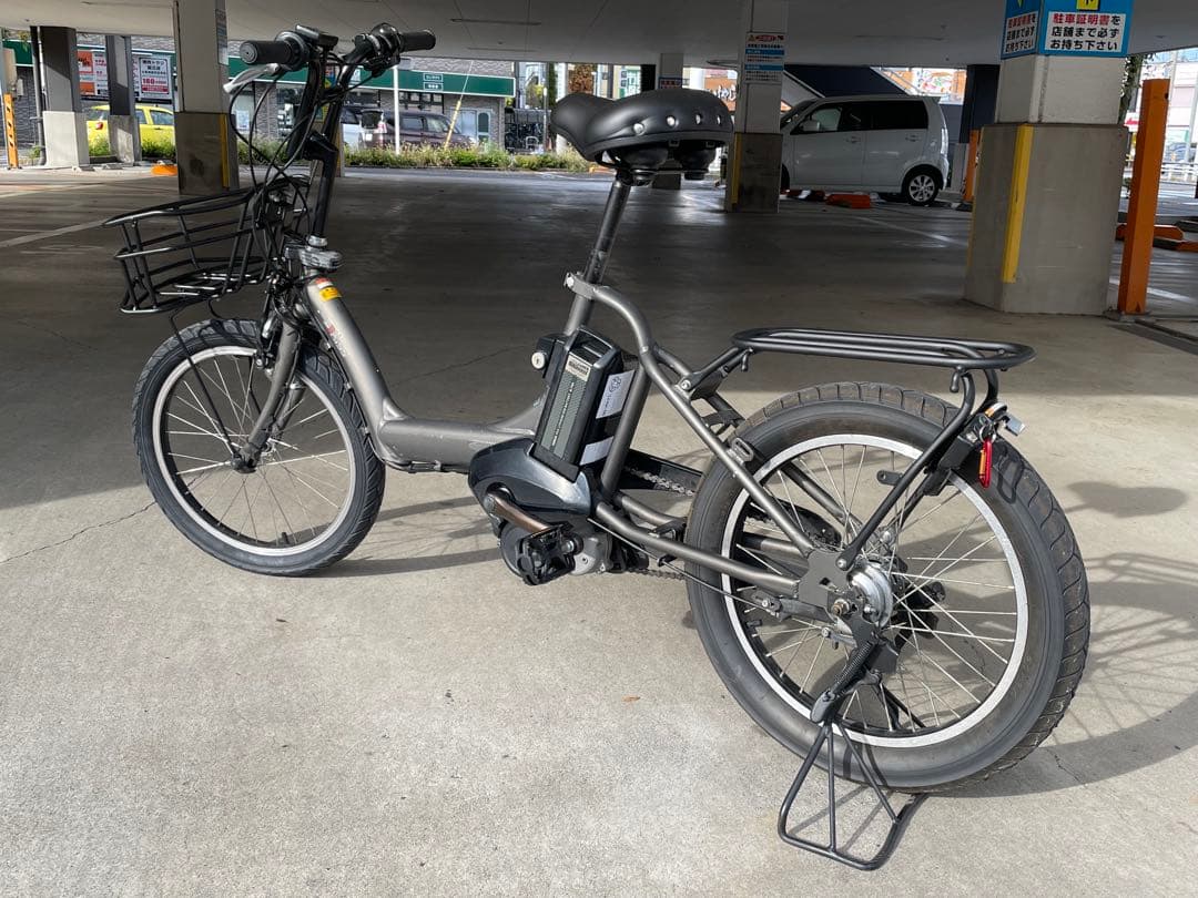 【たのメル便費用込、充電器込】ヤマハ　電動アシストファットバイクPAS KISS