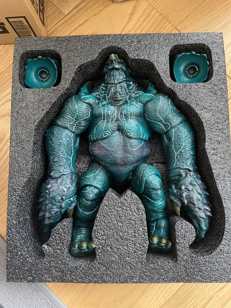 霊機魂 22cm パシフィック・リム レザーバック 塗装済み