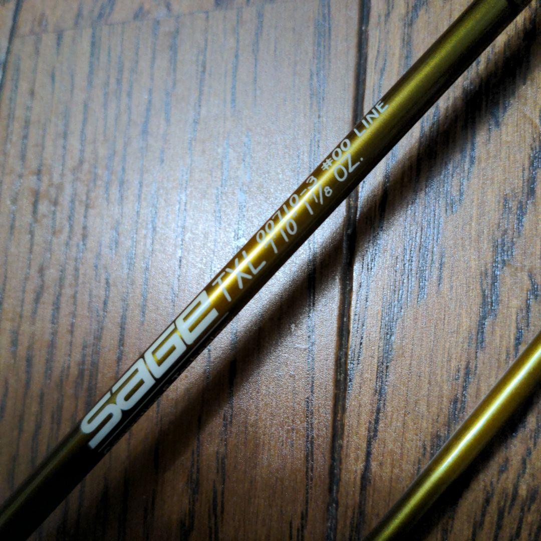 SAGE TXL 7'10\" #00 00710-3 フライロッド ジャンク