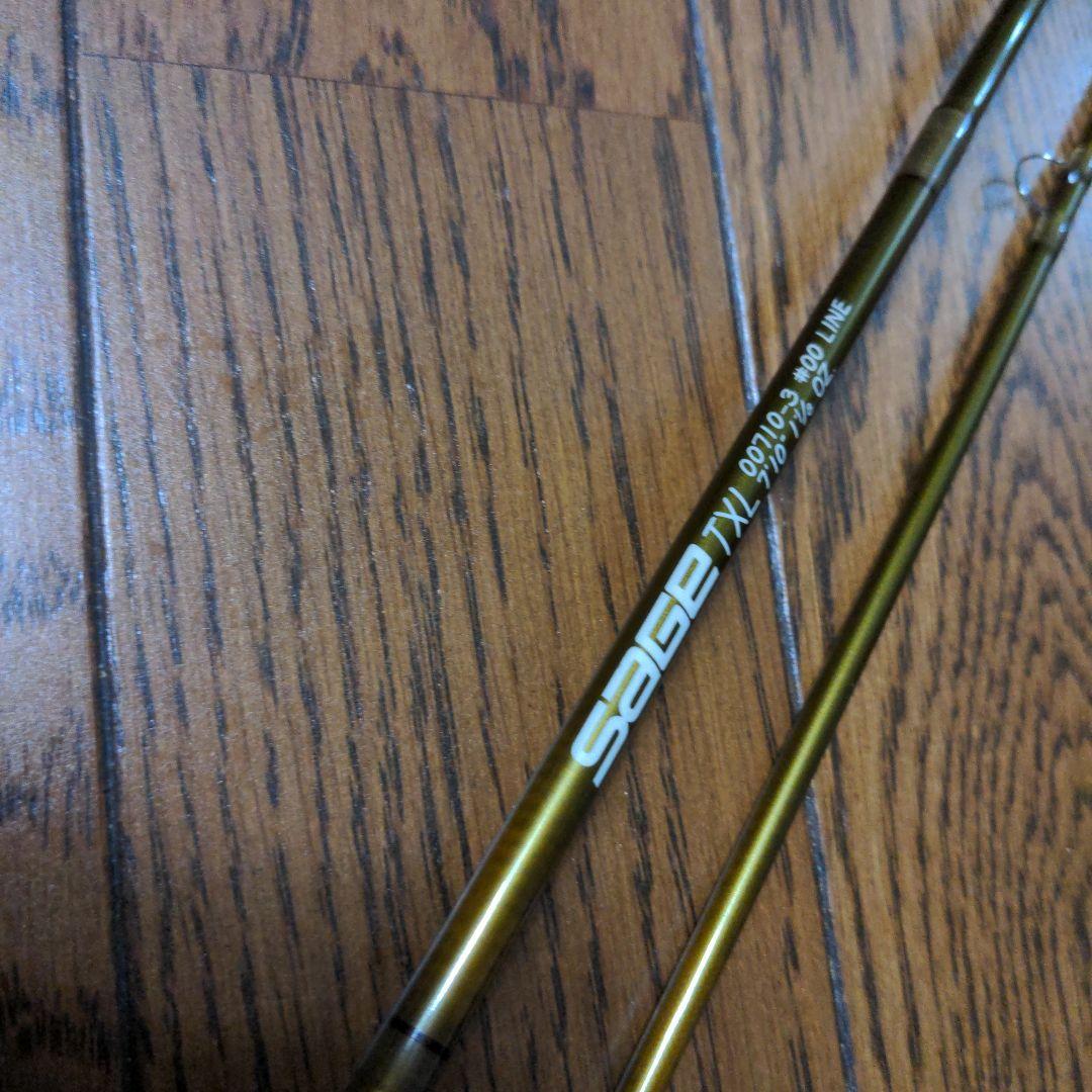 SAGE TXL 7'10\" #00 00710-3 フライロッド ジャンク