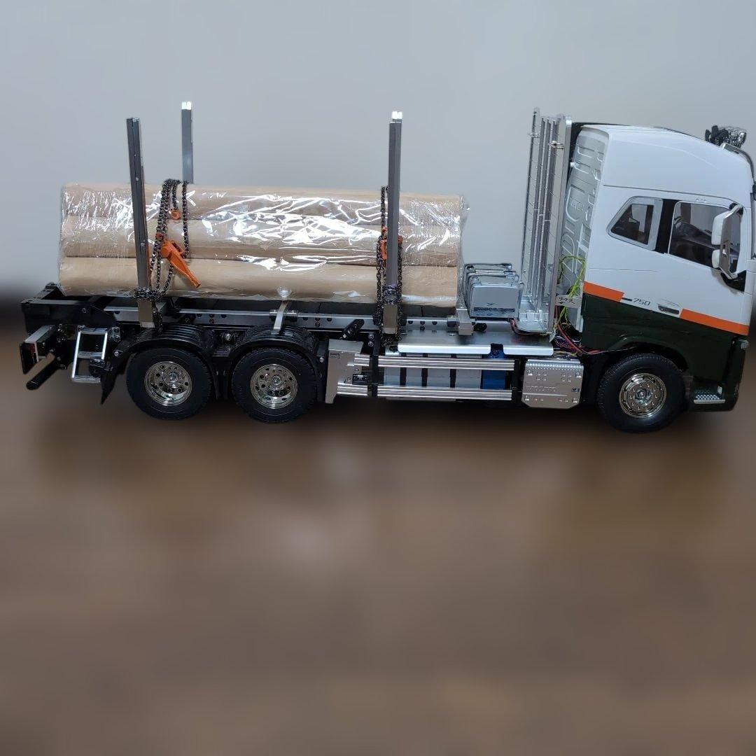 値下げ　タミヤ1/14ボルボFH16　キャブサス＋リーフサスのグローブ