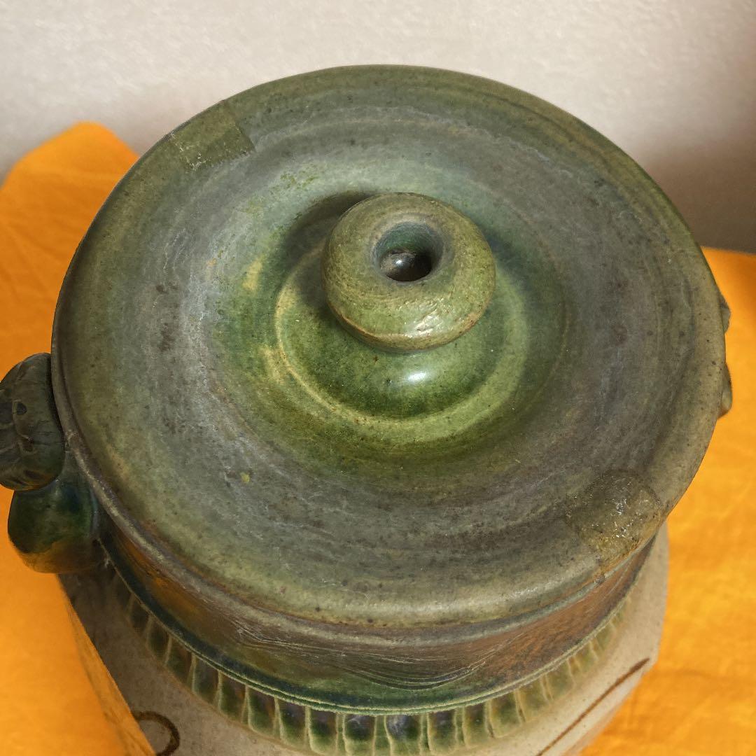 織部　江戸後期　古美術