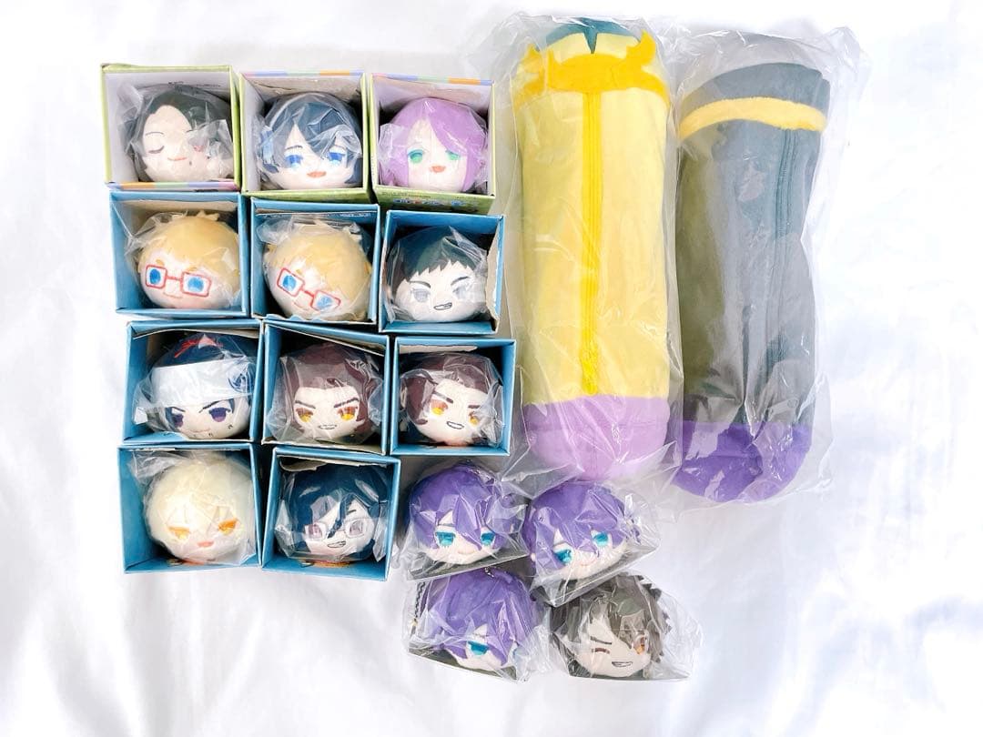 加州清光　三日月宗近　髭切　他　もちマス　もちもちマスコット　刀剣乱舞