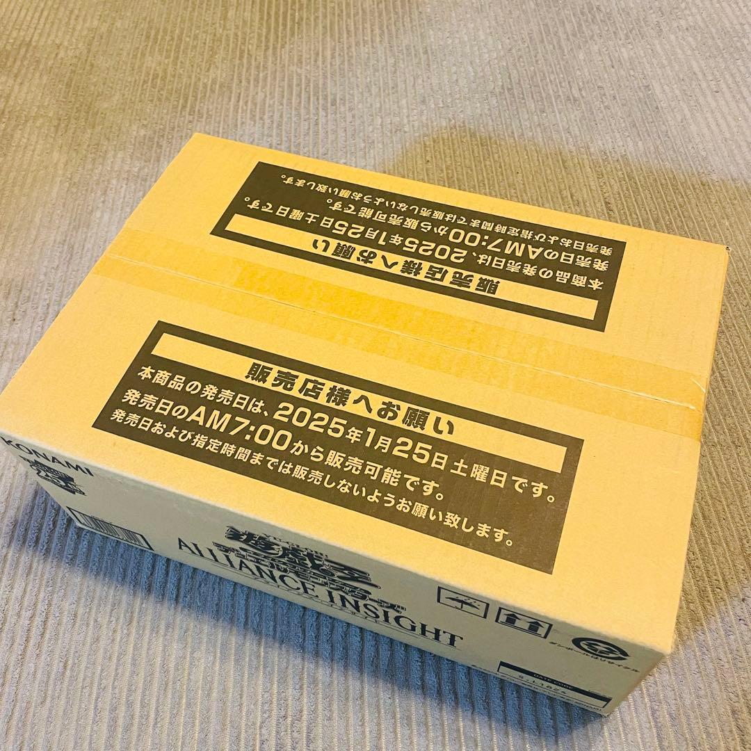 遊戯王OCG ALLIANCE INSIGHT 未開封カートン