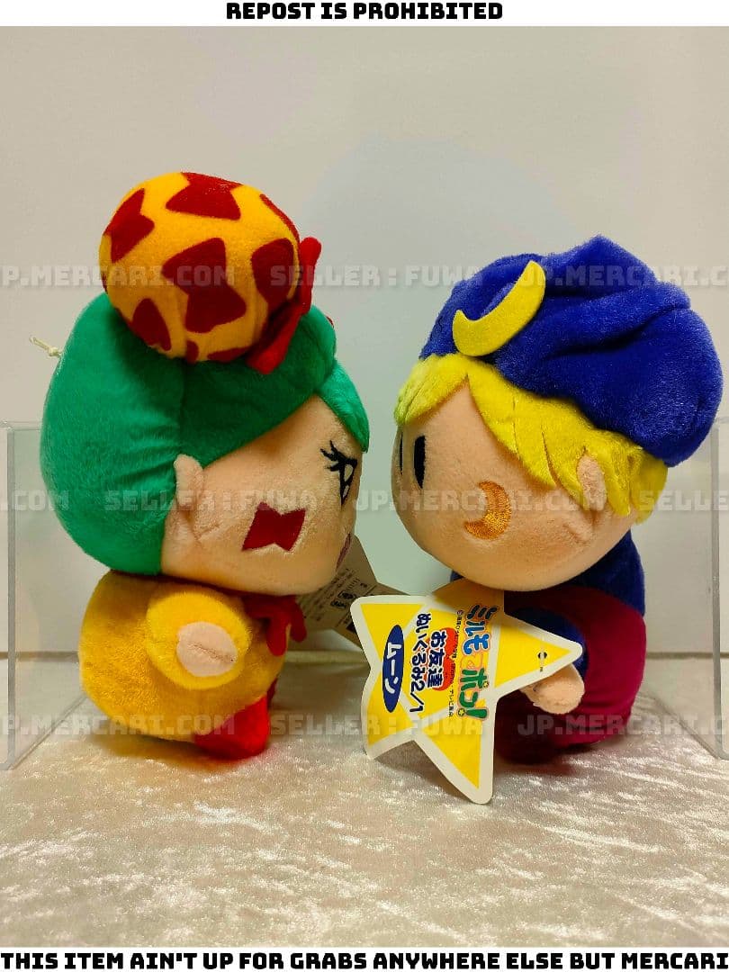 【未使用】ミルモでポン！ライチ チャイ オチョ ムーン ぬいぐるみ 2/1