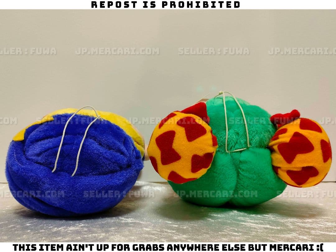 【未使用】ミルモでポン！ライチ チャイ オチョ ムーン ぬいぐるみ 2/1