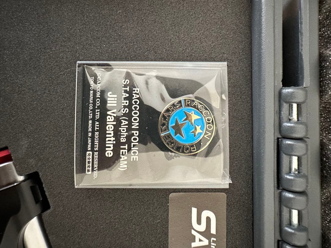 サムライエッジA1 ジル・バレンタインモデル　バイオハザード　ガスガン